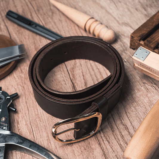 Men's Belt - Made to order (Veg Tan)