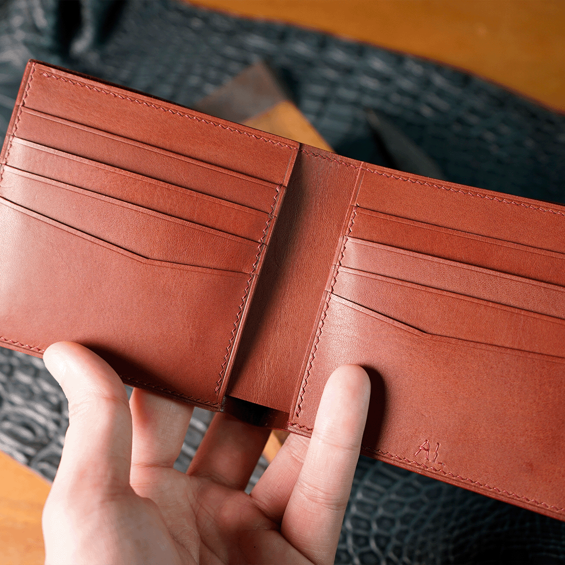 Bifold Wallet - Made to order (Chevre)